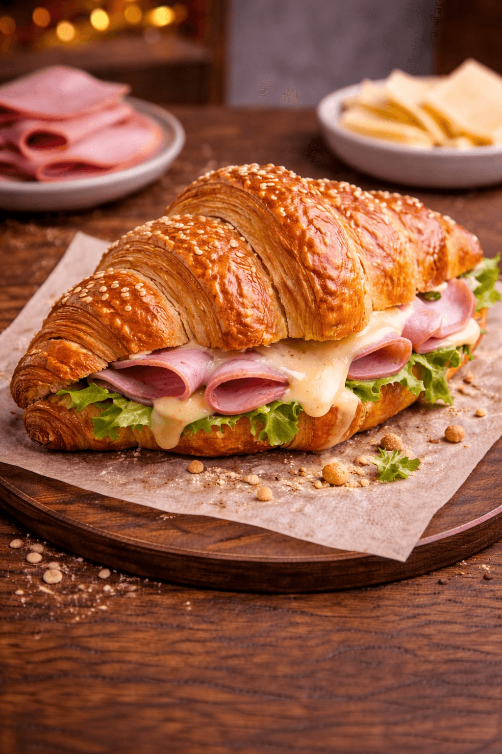 Crossiant - Ham and Cheese